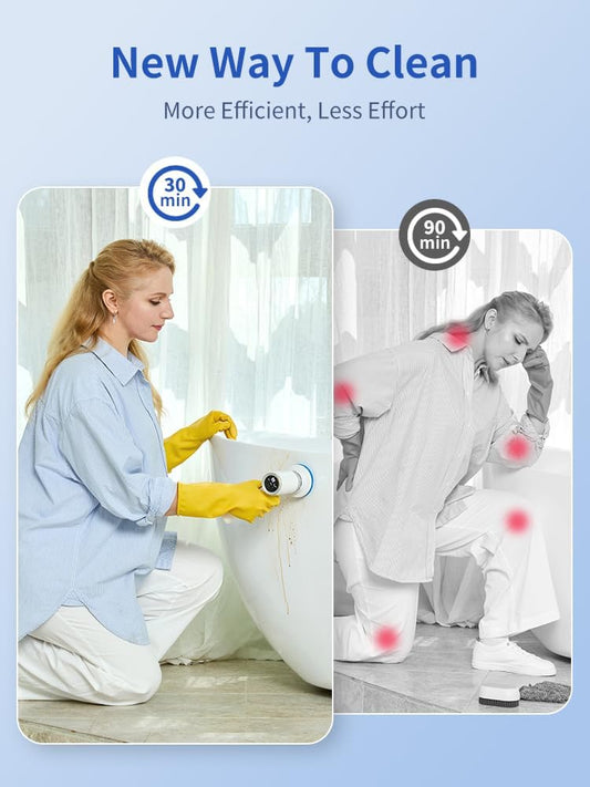 Electric Spin Scrubber for Cleaning
