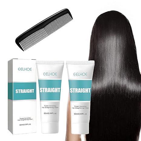 Hair Straightener Cream Silk & Gloss Straightening Protein