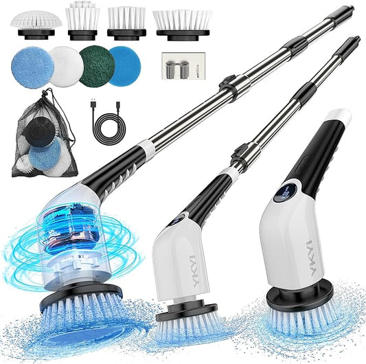 Electric Spin Scrubber Rechargeable Cleaning Brush