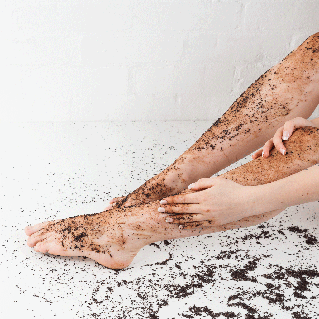 Coconut Oil Coffee Scrub Exfoliating Deep Cleansing Granules