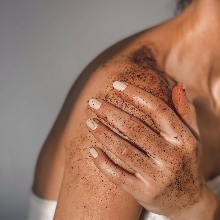 Coconut Oil Coffee Scrub Exfoliating Deep Cleansing Granules