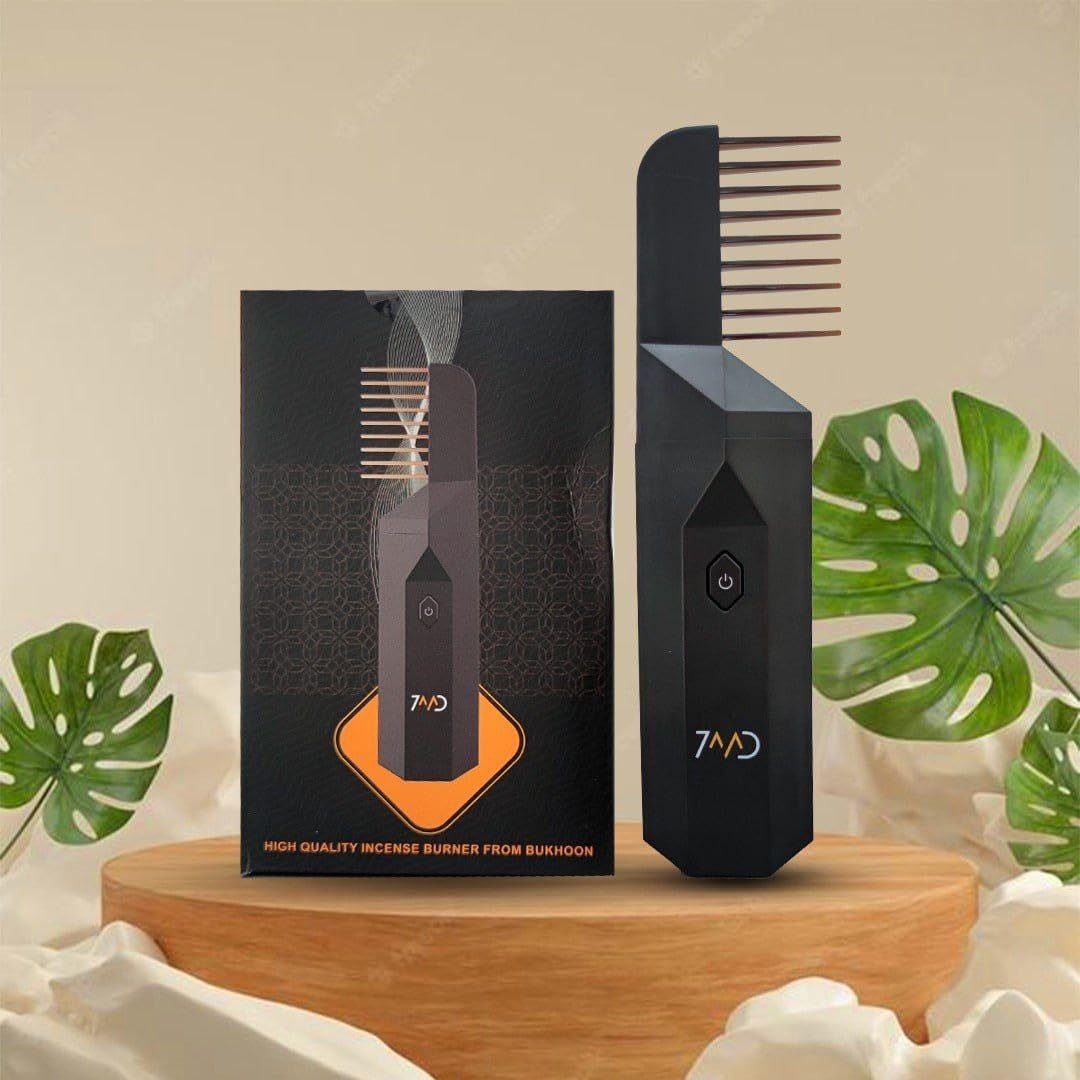 Rechargeable Incense Burner with Replaceable Comb Head